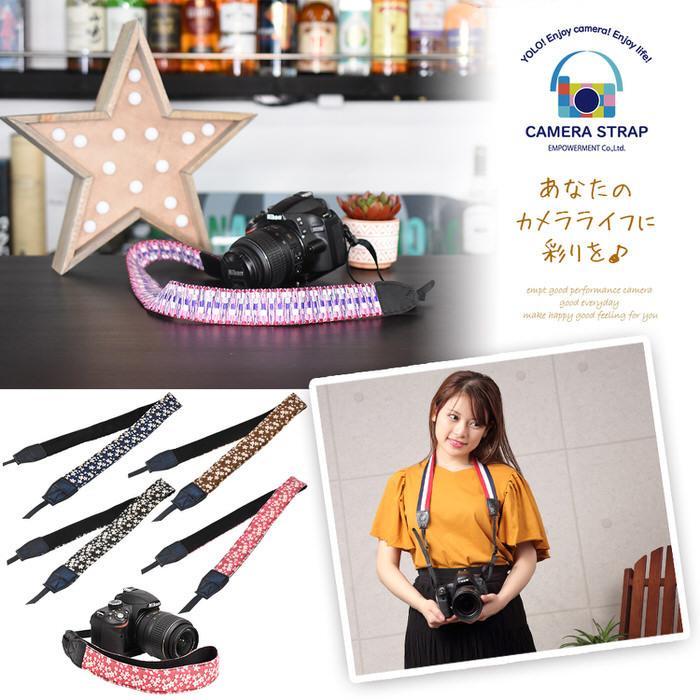 カメラストラップ 花柄 フラワー ストラップ 子供 キッズ 高品質 耐久性 プロ 初心者 中級者 上級者  一押し |  | 08