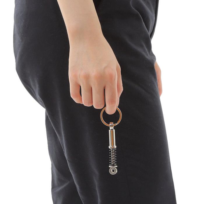 ショックアブソーバー キーホルダー 金具 キーリング シンプル プレゼント ギフト 人気 男性 プチギフト 記念日  入学 |  | 05