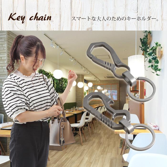 チタン キーホルダー 金具 キー リング シンプル プレゼント ギフト 人気 男性 プチギフト  父の日 |  | 01