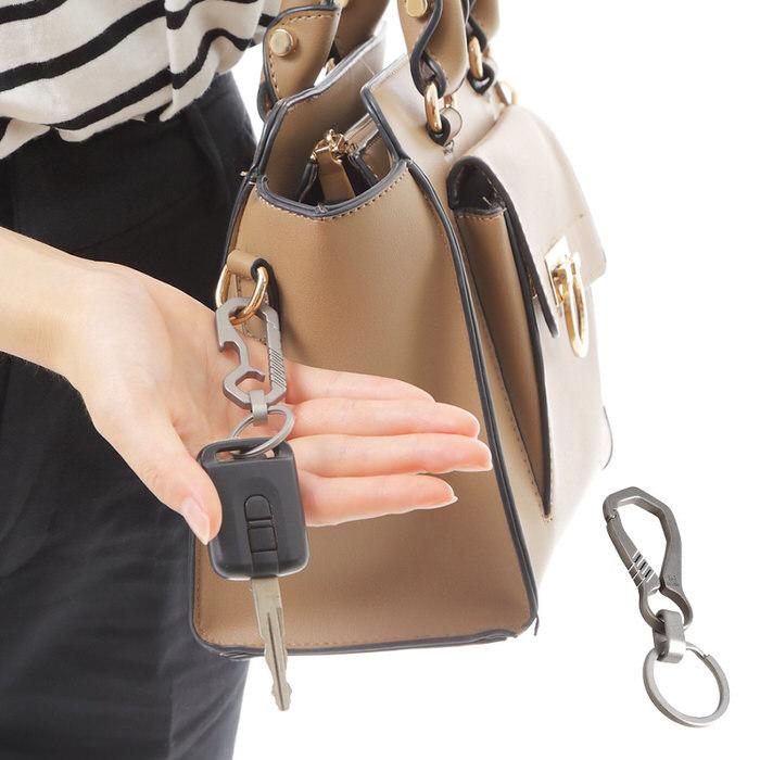 チタン キーホルダー 金具 キー リング シンプル プレゼント ギフト 人気 男性 プチギフト  父の日 |  | 07