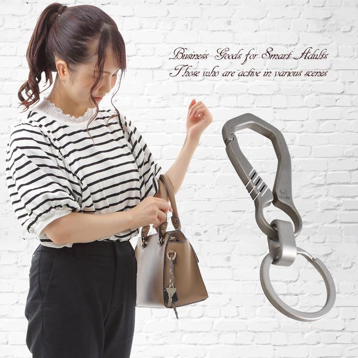 チタン キーホルダー 金具 キー リング シンプル プレゼント ギフト 人気 男性 プチギフト  父の日 |  | 08