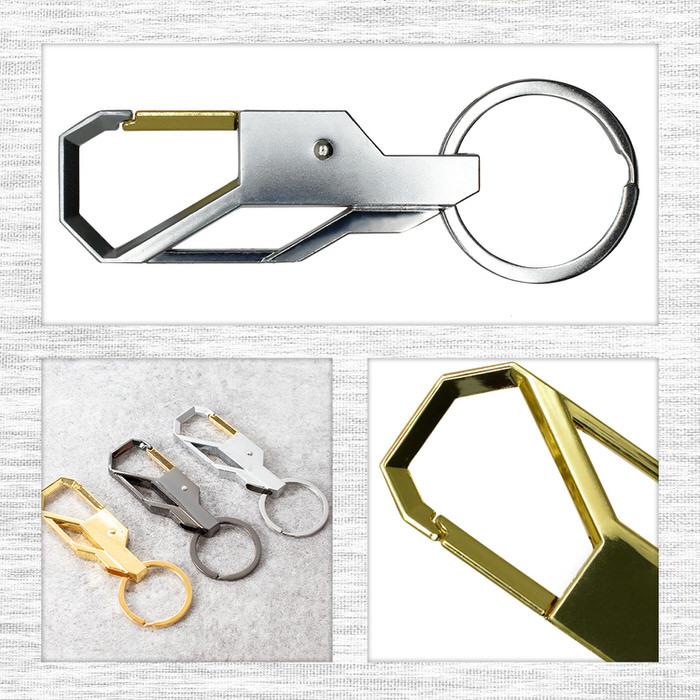 カラビナ キーホルダー おしゃれ キー リング シンプル ベルトループ プレゼント ギフト 人気 男性  記念日 |  | 02