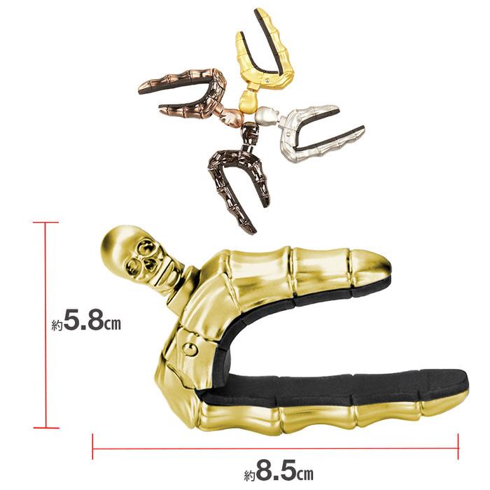 ギターカポ スカル GUITAR CAPO フォーク クラシックギター 対応 用 スカル がいこつ かっこいい ネジ式 ゴールド  メタリック |  | 04