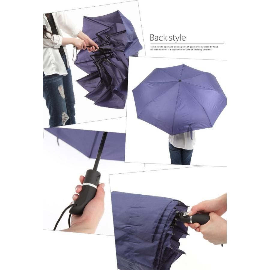 自動開閉折りたたみ傘 折畳み傘 ブラック |  | 06