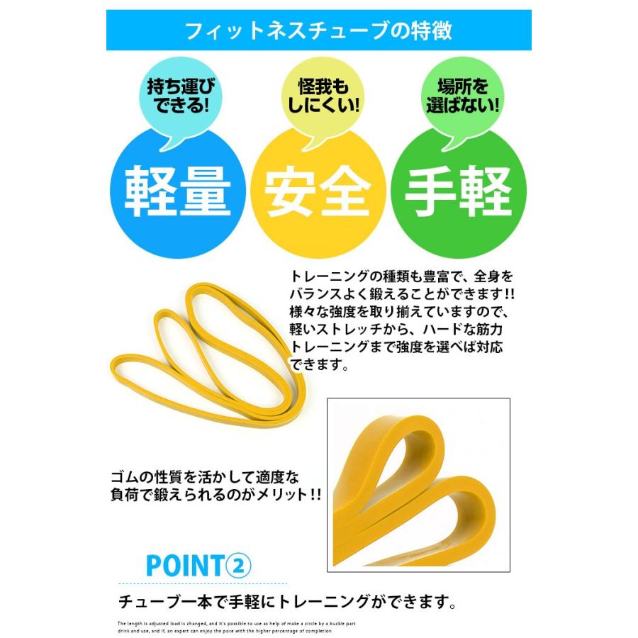 フィットネスチューブ ストレッチ エクササイズ |  | 02