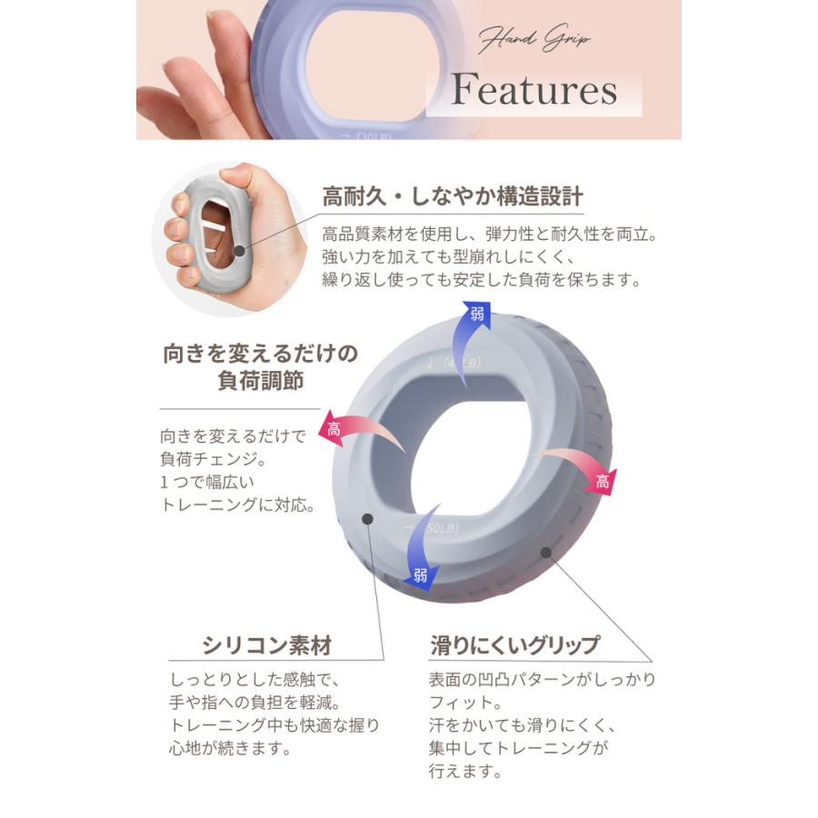 握力トレーニング ハンドグリップ 握力 筋トレ フィットネス 握力 筋トレ 握力を鍛える道具 握力グリップ 握力系 筋トレ用ハンドグリップ 握力 器具  おすすめ |  | 05