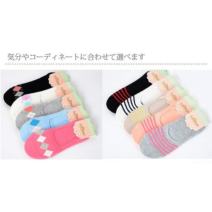 かわいい レディース フットカバー 柄 靴下 ソックス |  | 06