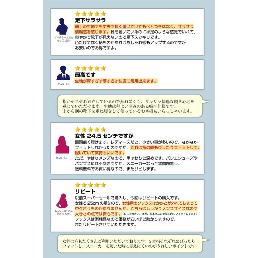 5本指 カバーソックス メンズ 靴下 五本指ソックス |  | 18