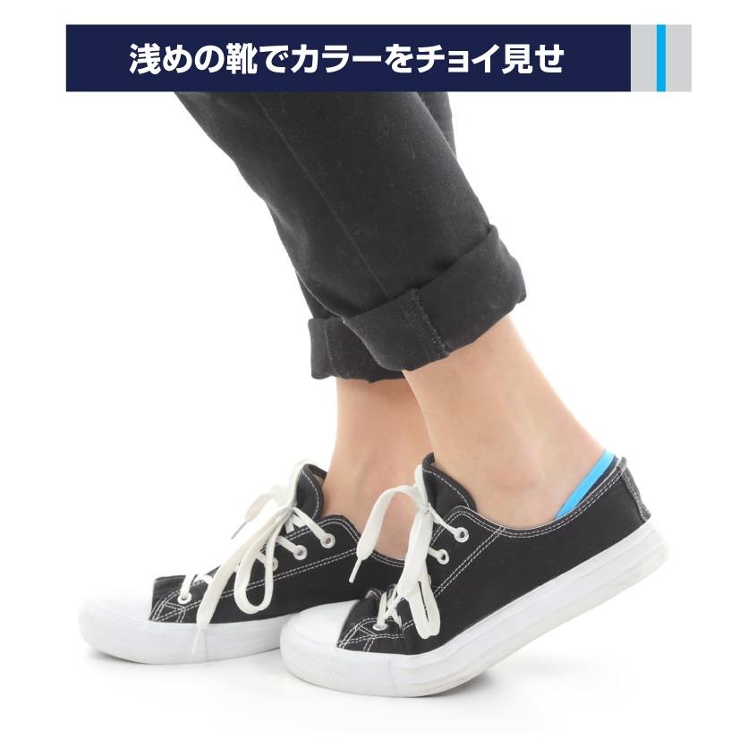 ストライプメンズカバーソックス フットカバー 浅口ソックス 脱げない 防臭 カジュアル かっこいい ストライプ 赤 青 黒 白 緑 紺  ホワイト グリーン ネイビー |  | 03