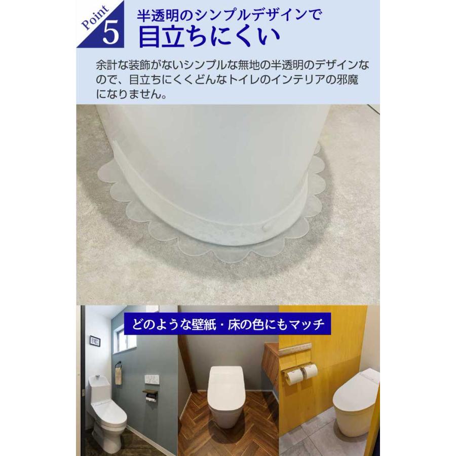 トイレと床の隙間シート 床 賃貸 新築 おすすめ 透明 はがせる コーキング ジェル パテ 代用 掃除 |  | 07