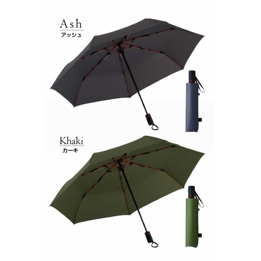 ストレングスミニ AUTO R 傘 丈夫 大きめ 強風 自動 頑丈 雨傘 ボタン式 グラスファイバー  通勤 |  | 09