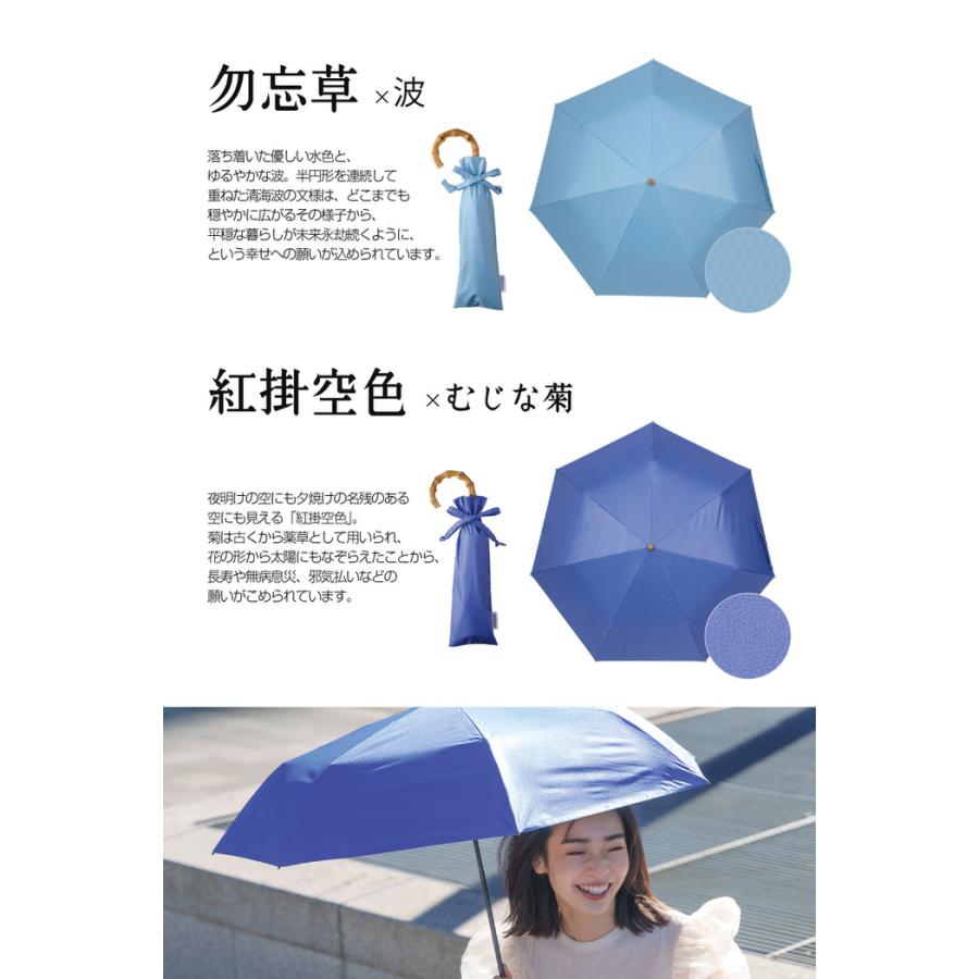 7本骨 遮光 折りたたみ傘 江戸 遮光  メンズ  レディース   マブ  丈夫  人気  シンプル 軽量 折畳み  プレゼント |  | 09