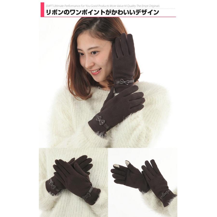 スマホ手袋 レディース1 五本指手袋 スマートフォン |  | 01