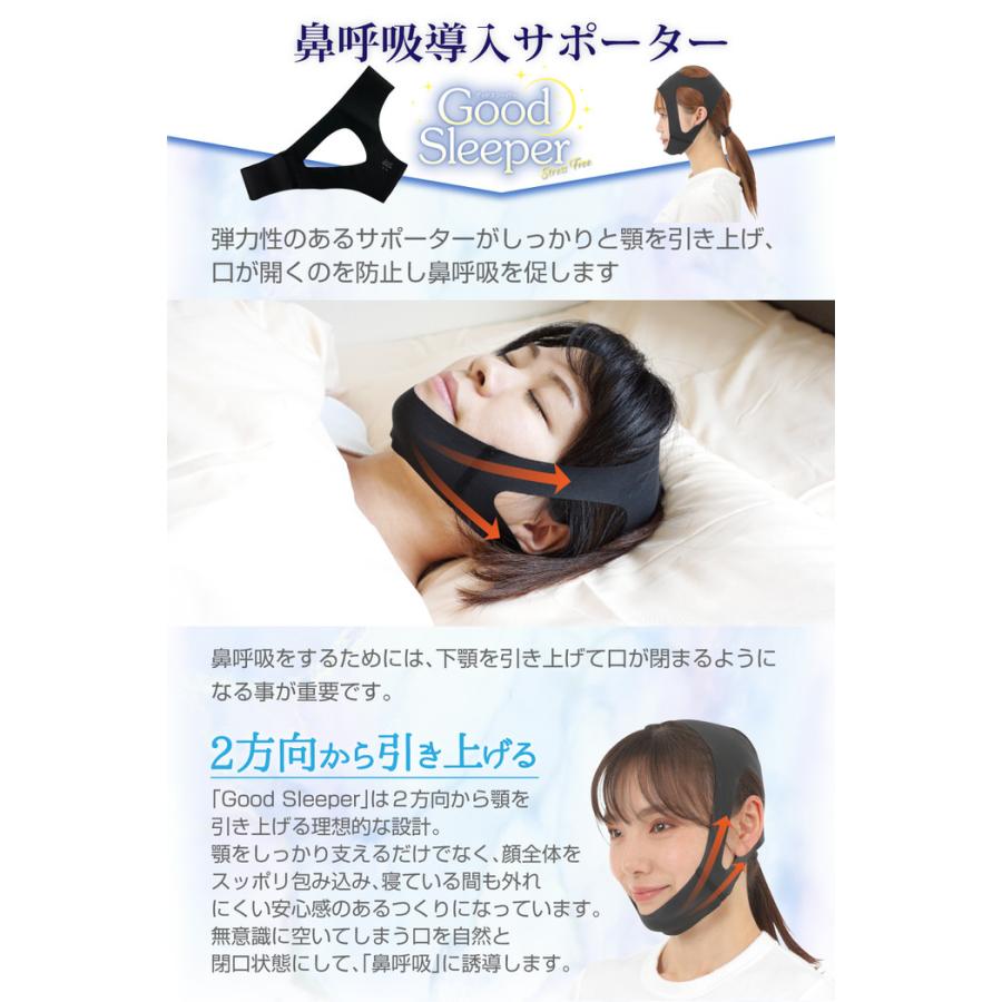 Good Sleeper 寝るとき 男性 女性 メンズ レディース おすすめ 喉 乾燥 口が渇く  口呼吸防止 |  | 04