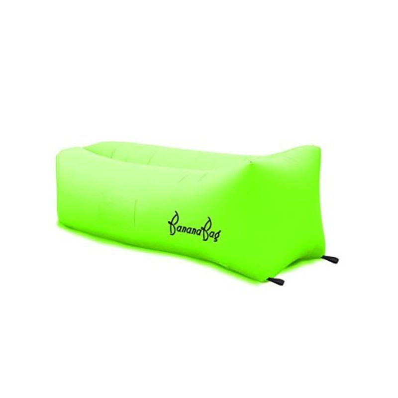 Bananabag 新型 エアーソファーマット ベッド ベンチ エアバッグ アウトドア キャンプ ポケット付き Green エアーベッド Www Ma Maison Algarve Com