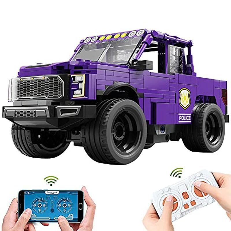 2296円 信用 Flycreat ラジコンカー 子供向け オフロード リモコンカー 車おもちゃ 四輪駆動 ブロックおもちゃ こども向け 玩具 男の子 女の子