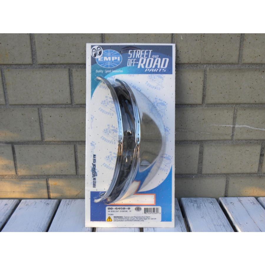 ムーンアイズ MOONEYES ビッグ ヘッドライト バイザー (プレーン) [AA6450] カスタム カスタムパーツ | MOONEYES | 05