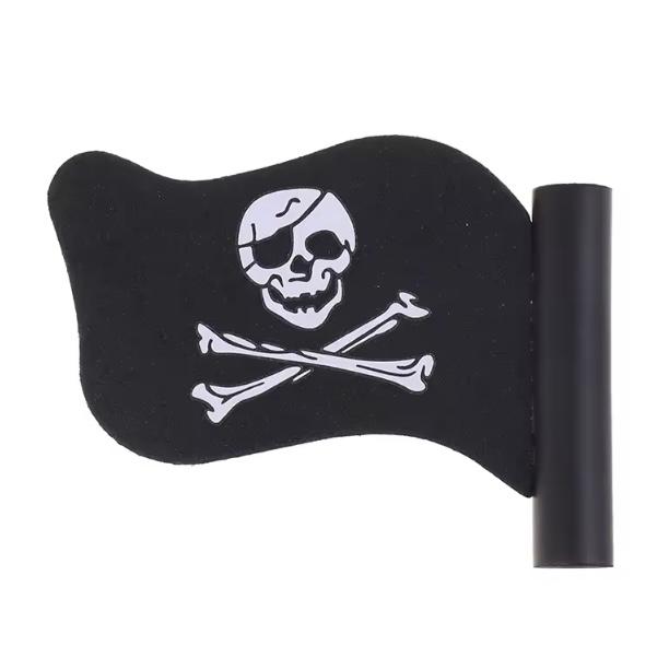 海賊旗 スカル アンテナトッパー ブラック ［AN-01］ |  | 01