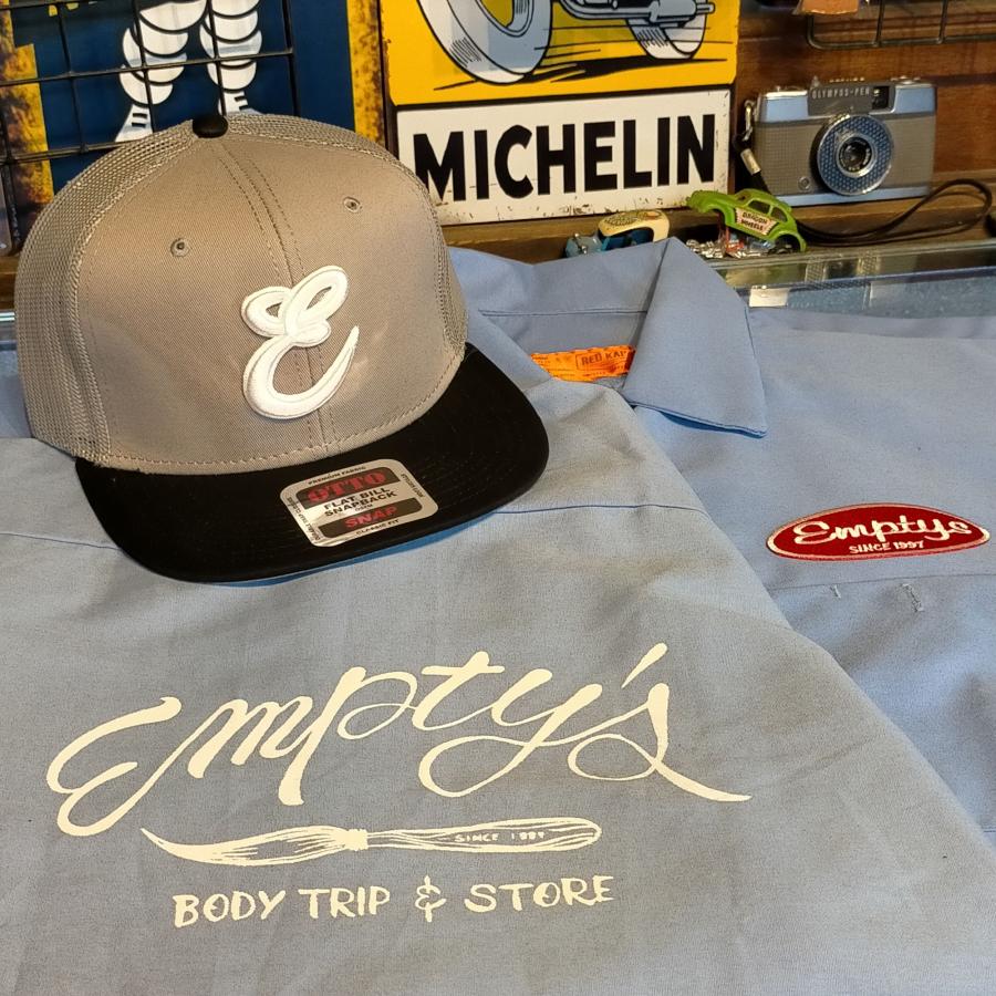 エンプティーズ オリジナル OTTO フラットバイザー メッシュキャップ ［CAP-01］ |  | 01