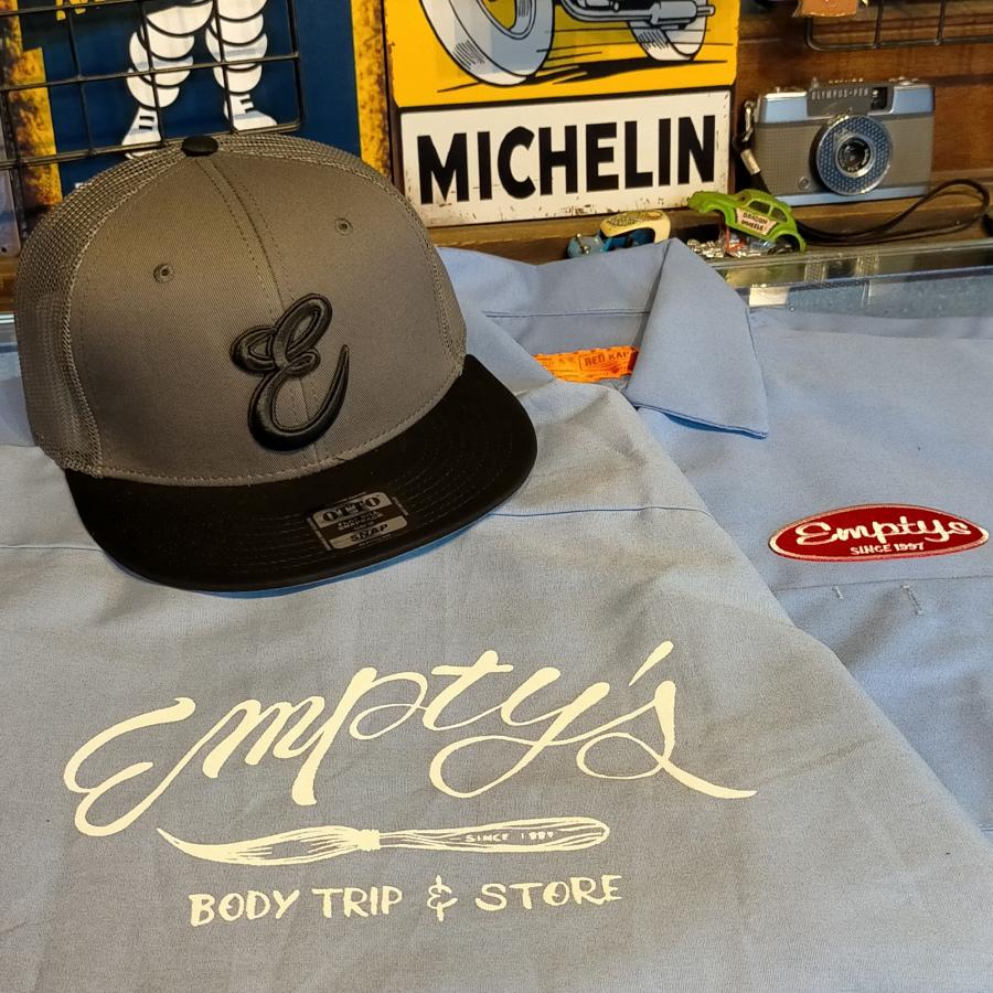 エンプティーズ オリジナル OTTO フラットバイザー メッシュキャップ ［CAP-01］ |  | 02