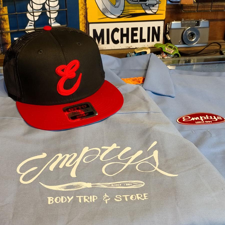 エンプティーズ オリジナル OTTO フラットバイザー メッシュキャップ ［CAP-01］ |  | 04