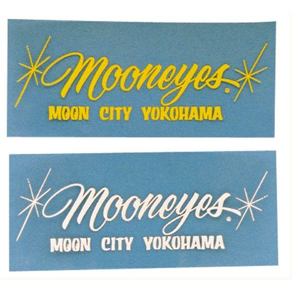 ムーンアイズ MOONEYES MOON City YOKOHAMA 抜きデカール [DM089] ムーン シティー ヨコハマ ステッカー | MOONEYES
