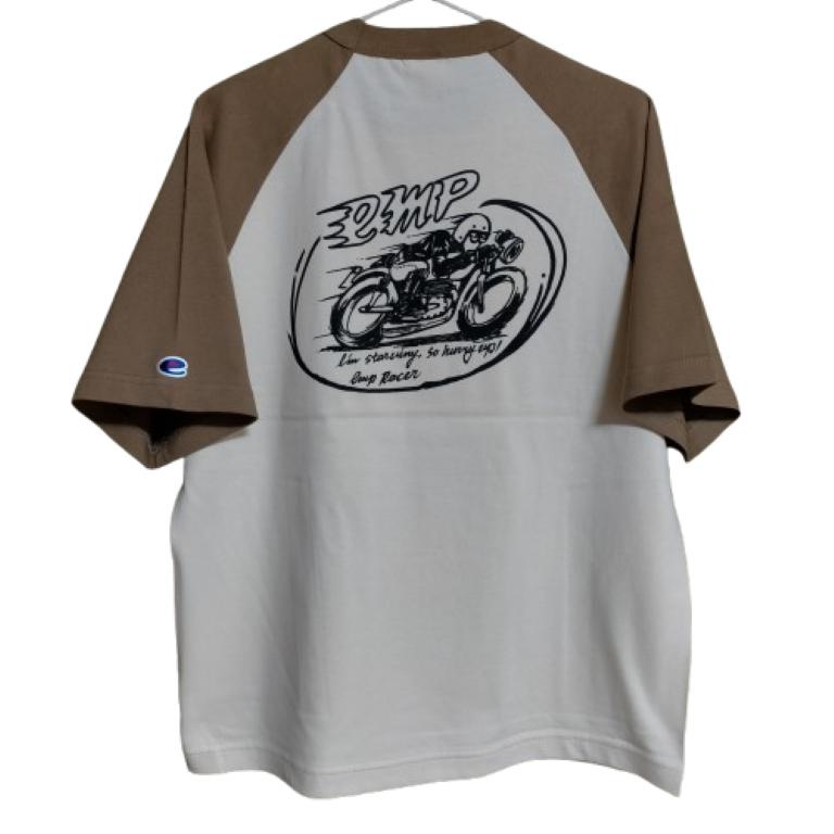 エンプティーズ オリジナル EMP Racer T-Shirt ［ERTVNDC］レーサー Tシャツ ラグラン袖 | 