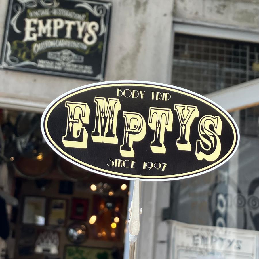 エンプティーズ クラシック オーバル ステッカー［ES-06] EMPTYS | 