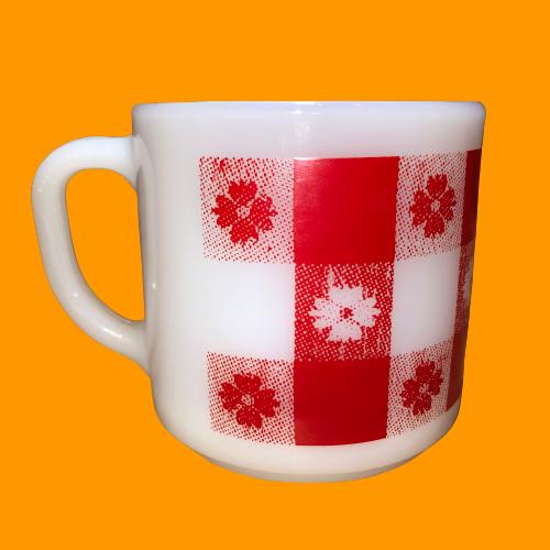 FEDERAL Bistro Check [FE-03] フェデラル ビストロチェック ミルクガラス ミルクグラス ヴィンテージ | FEDERAL | 01