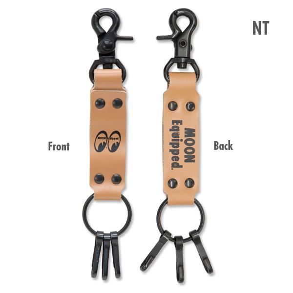 ムーンアイズ MOON Equipped レザー キー フック [MKR166] MOONEYES キーホルダー | MOONEYES | 02