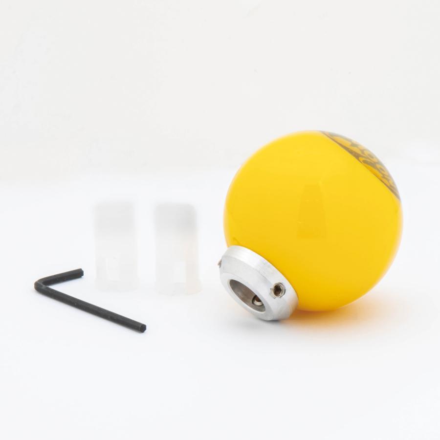 ムーンアイズ MOONEYES アイボール シフトノブ イエロー/イエローロゴ Sサイズ [MP021YYS] カスタム | MOONEYES | 02