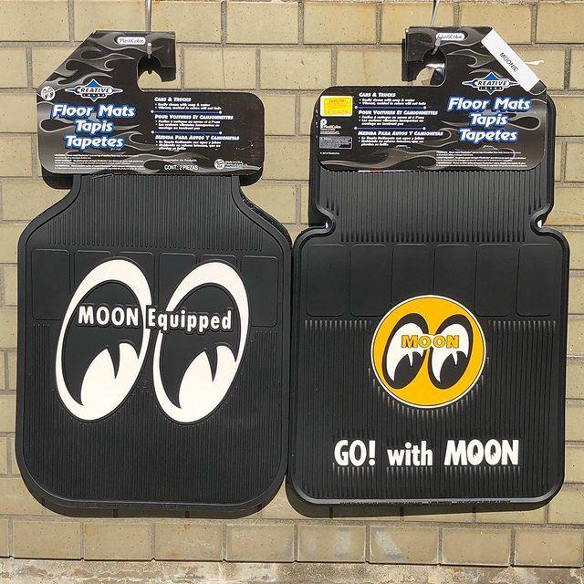 ムーンアイズ MOONEYES ラバー フロアー マット [MP075BK] フロアマット | MOONEYES | 03