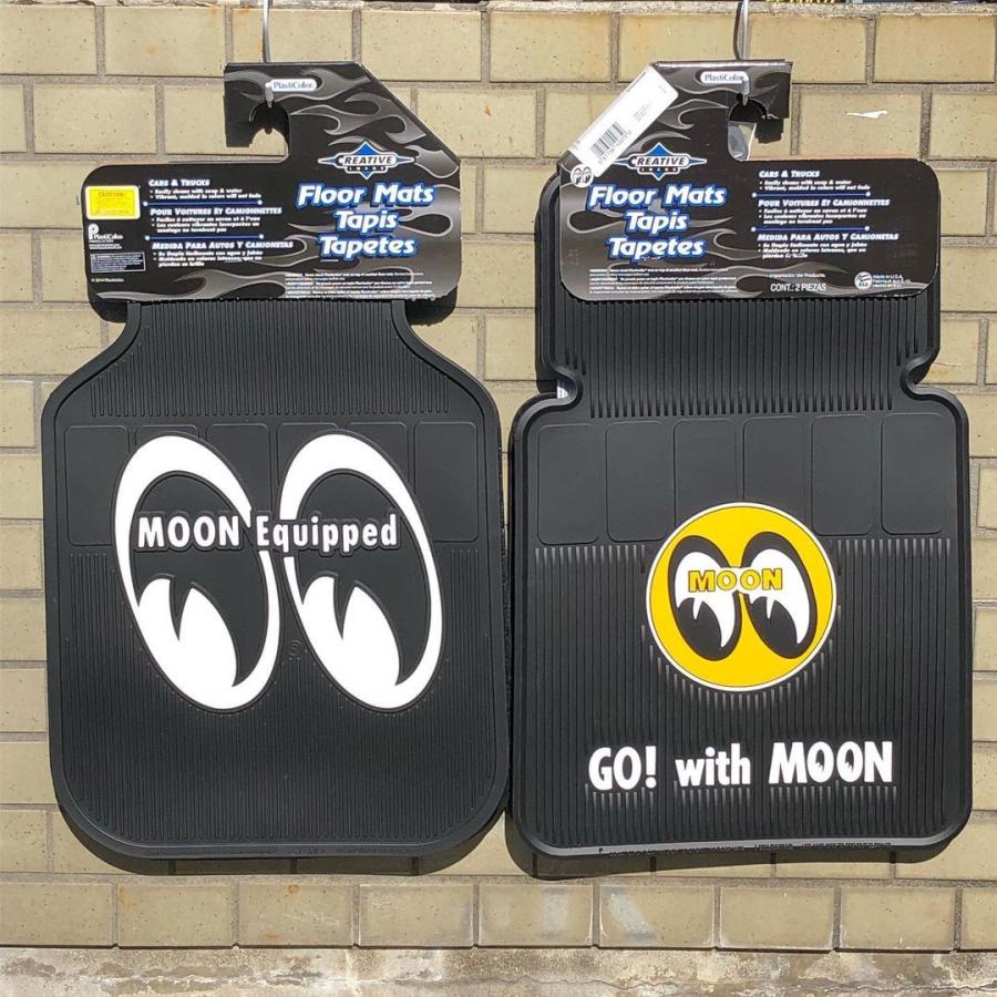 ムーンアイズ MOONEYES ラバー フロアー マット [MP075BK] フロアマット | MOONEYES | 04