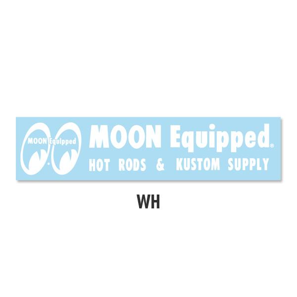 ムーンアイズ MOONEYES  MOON Equipped ロゴ ステッカー  [MQD034] ムーンイクイプド デカール | MOONEYES | 02