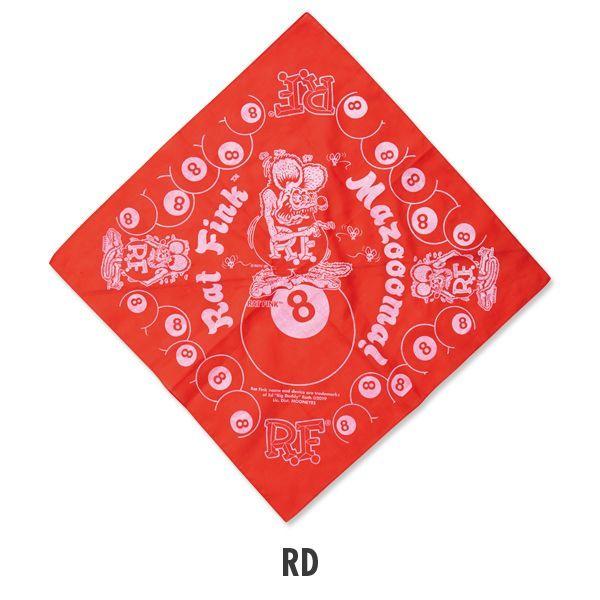 Rat Fink 8 Ball バンダナ [RAF553] ラットフィンク ムーンアイズ MOONEYES 8ボール | MOONEYES | 03