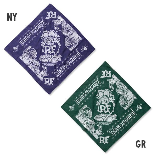Rat Fink スタンディング バンダナ [RAF554] ラットフィンク ムーンアイズ MOONEYES | MOONEYES | 01
