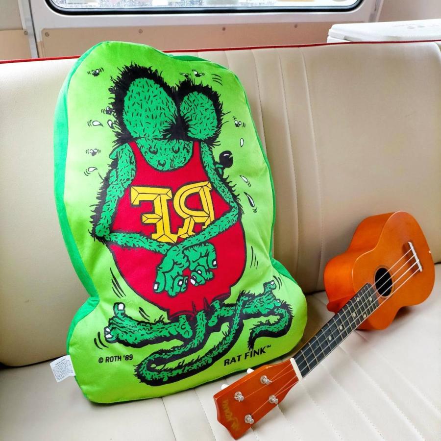 Rat Fink ダイカット クッション [RAF578] ラットフィンク ムーンアイズ MOONEYES | MOONEYES | 01