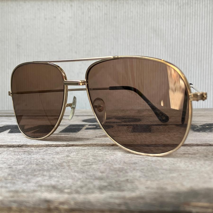 ヴィンテージ ティアドロップ サングラス ブラウンレンズ［SG-05] タレサン ビンテージ 当時物 | 