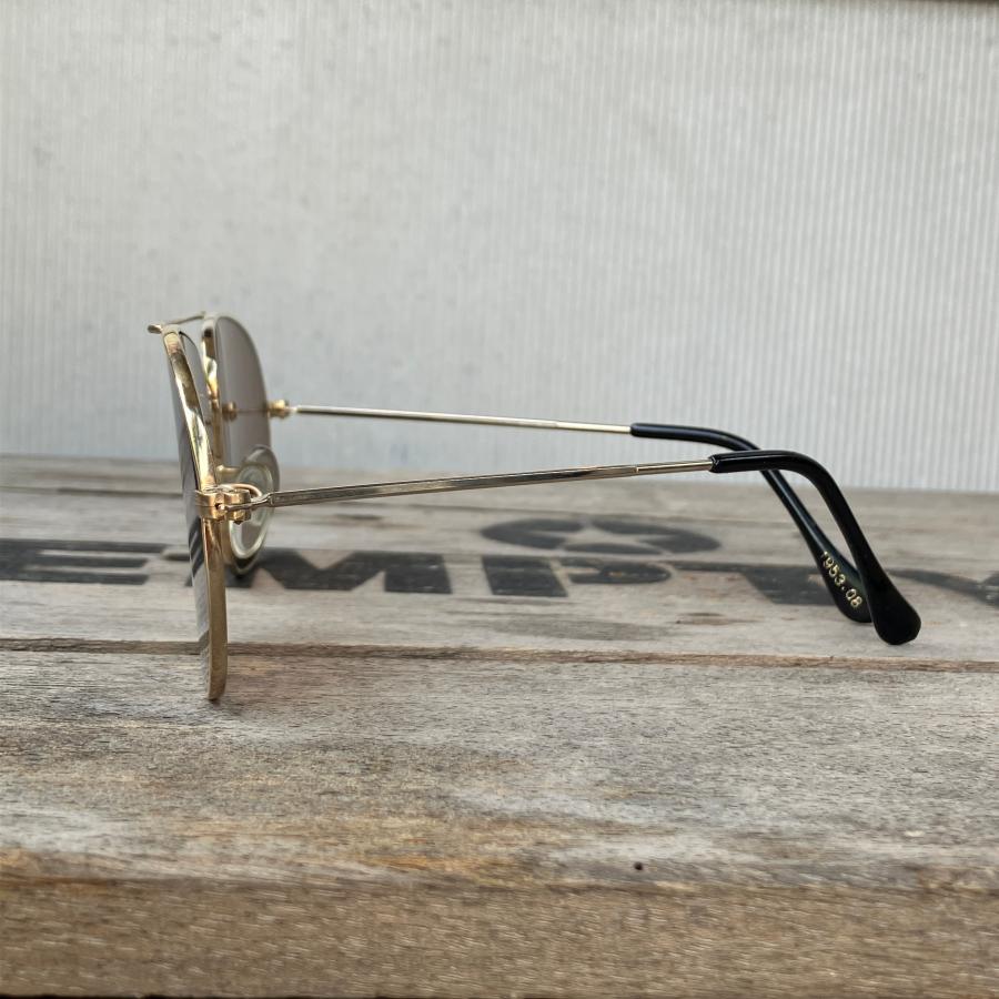 ヴィンテージ ティアドロップ サングラス ブラウンレンズ［SG-05] タレサン ビンテージ 当時物 |  | 03