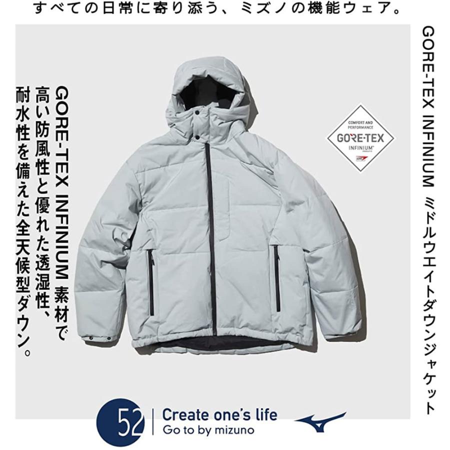 MIZUNO（ミズノ） 発熱素材 GORE-TEX INFINIUM ミドルウェイトダウン 