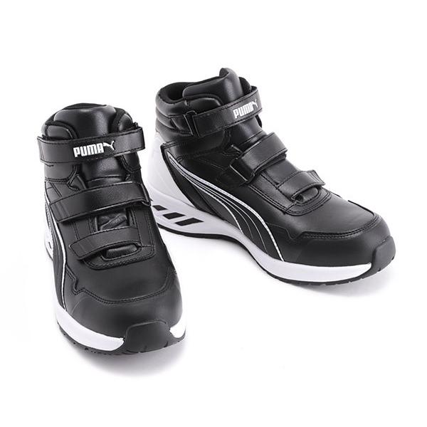 [ポイント10倍] PUMA RIDER 2.0 BLACK MID ライダー 2.0・ブラック・ミッド 63.352.0 安全靴 プーマ おしゃれ かっこいい 作業靴｜emssafety｜02