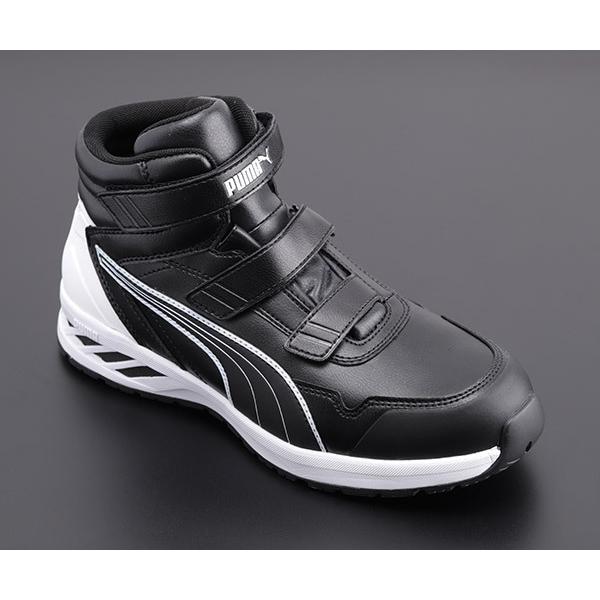 [ポイント10倍] PUMA RIDER 2.0 BLACK MID ライダー 2.0・ブラック・ミッド 63.352.0 安全靴 プーマ おしゃれ かっこいい 作業靴｜emssafety｜03