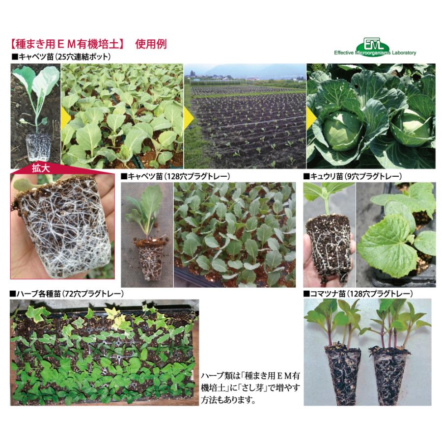 種まき用EM有機培土 50L 【有機JAS対応】【メーカー直送品】 光合成細菌 培養資材 培養 バクテリア 基材 培地 培養基 農業 園芸 ガーデンニグ 畜産 牛 豚 鳥 鶏 |  | 02