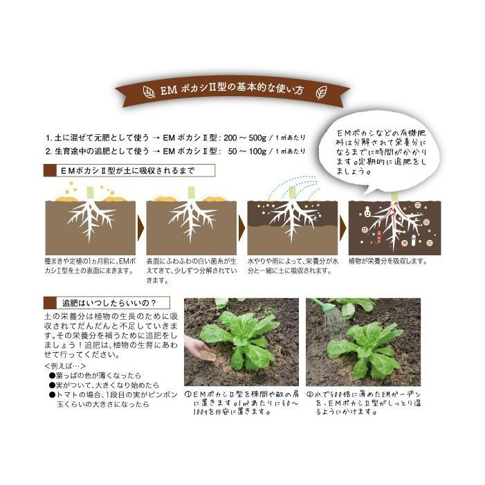 EMボカシ2型 10kg【受注生産品】【メーカー直送品】送料無料 微生物 栽培 野菜 水質 土作り 活性液 ガーデニング 家庭菜園 無農薬 有機栽培 |  | 03