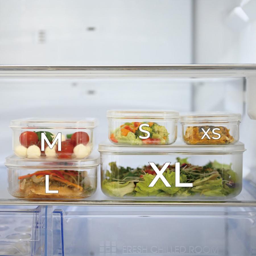 エンバランス　クリアコンテナ S 620ml 鮮度 保持容器 食洗機対応 冷凍OK BPA FREE プラスチック 鮮度 保存 新鮮 エンバランス容器 鮮度保持容器 食品 保存 |  | 07