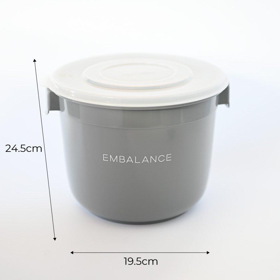 【送料無料】エンバランス 6L フードコンテナ 保存 容器 保存用 冷凍 冷蔵 食品保存 食べ物 食品 |  | 03