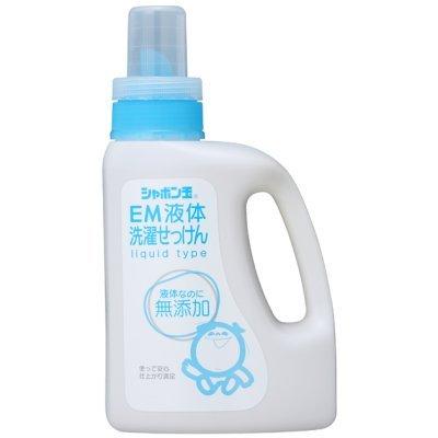 シャボン玉石けん ＥＭ液体洗濯石鹸 １２００ml em EM EM生活 石鹸 洗濯 洗濯洗剤 せっけん 無香料 環境にやさしい 液体せっけん 無添加 日用品 洗濯用品 | 