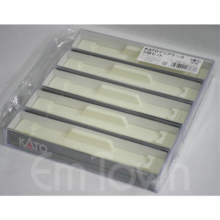 カトー（KATO） KATO 28-189 KATOクリアケース 5個セット〔ホビー