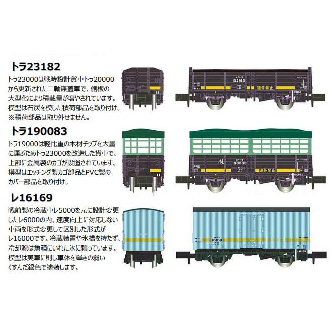 マイクロエース A1478 北海道黄帯貨車タイプ 3両セット〔トラ23000