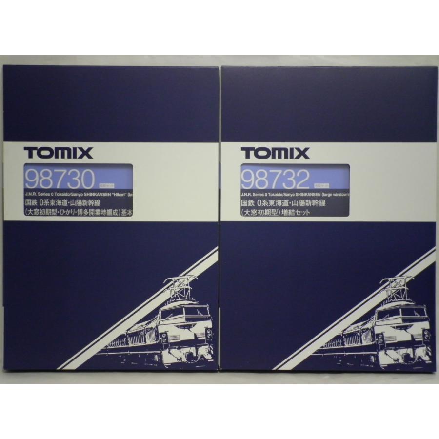 【16両】TOMIX 国鉄 0系東海道・山陽新幹線（大窓初期型・ひかり・博多開業時編成）基本セット(98730)＋増結セット(98732) 国鉄 0系東海道 山陽新幹線 大窓初期型 TOMIX ひかり 博多開業時編成